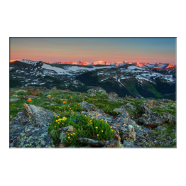 Sunrise, Rocky Mountain NP, CO, USA